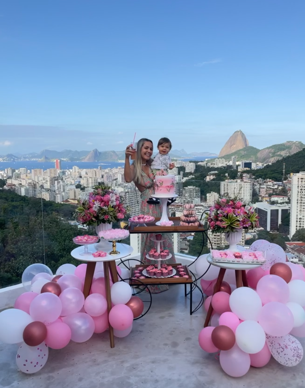 El espacio — cobertura abierta con vista 360° de Rio